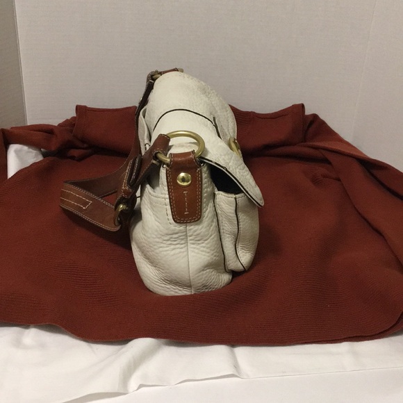 COACH Handbag Leather Pebble Cowhide Hobo 👜 - Picture 4 of 8